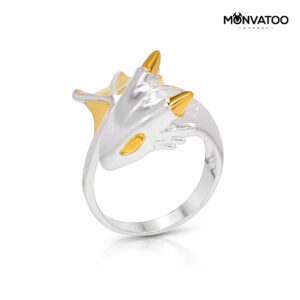 Baby Snow Dragon Ring