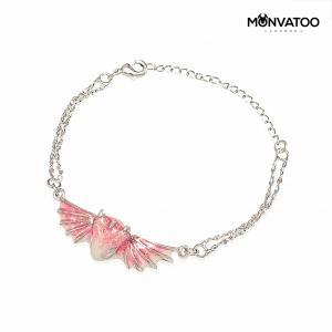 Silver Topaz Dragon Bracelet