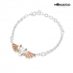 Rose Snow Dragon Bracelet