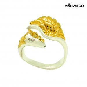 Diamond Gold Phoenix Ring