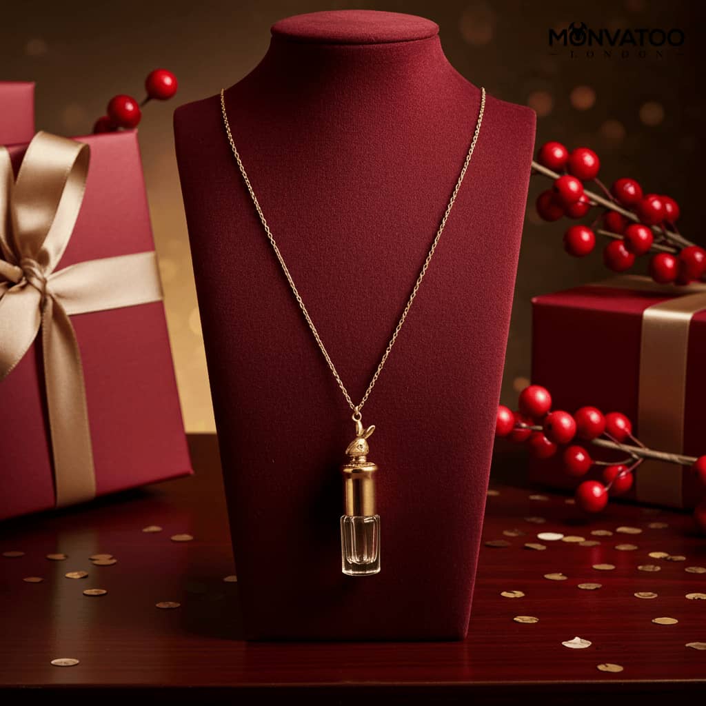 Elegant perfume jewelry for sensitive skin — low alcohol extrait de parfum