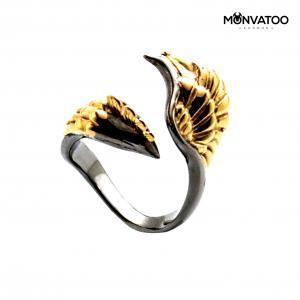 Burning Ash Phoenix Ring